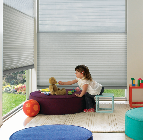 Child-Safe Window Treatments -Cellular Honeycomb Shades