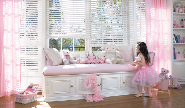 Child-Safe Window Treatments - Wood or Faux Blinds