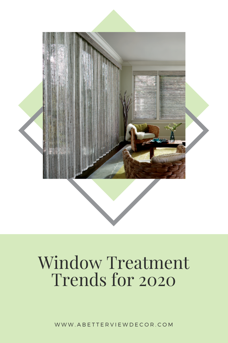 Window Treatment Trends 2020